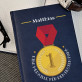 Medaille für Papa - Notizbuch A5 mit Aufdruck