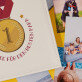 Medaille für Papa - personalisiertes Fotoalbum