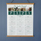 Papa der beste Freund - Poster-Kalender mit Holzleisten
