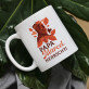 Papa herrscht - personalisierte Tasse