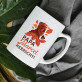 Papa herrscht - personalisierte Tasse