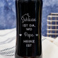 Papa zu Hause - Trinkflasche mit Gravur