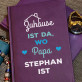 Papa zu Hause - Notizbuch A5 mit Aufdruck