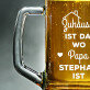 Papa zu Hause - Personalisierter Bierkrug