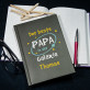 Papa in der Galaxie - Notizbuch A5 mit Aufdruck