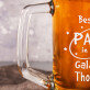 Papa in der Galaxie - Personalisierter Bierkrug
