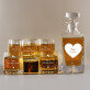 Papa - Whiskykaraffe und Whiskygläser - Set mit Gravur
