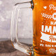 Papa, du hast immer recht - personalisierter Bierkrug