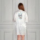Team bride 2 - Bademantel aus Satin 