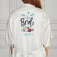 Team bride 2 - Bademantel aus Satin 