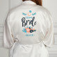 Team bride 2 - Bademantel aus Satin 