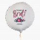 Team bride - Heliumballon - Kreis