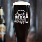 Therapy - Bierglas mit Gravur