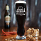 Therapy - Bierglas mit Gravur