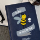 To bee or not to bee - Notizbuch A5 mit Aufdruck