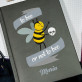To bee or not to bee - Notizbuch A5 mit Aufdruck