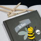 To bee or not to bee - Notizbuch A5 mit Aufdruck