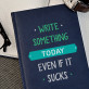 Today - Notizbuch A5 mit Aufdruck