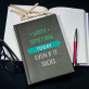 Today - Notizbuch A5 mit Aufdruck