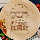 Today`s menu - Drehbrett