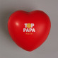 Top papa - Antistressball Herz