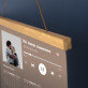 Ihr Lied - Poster-Kalender mit Holzleisten