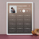 Ihr Lied - Kalender im Rahmen