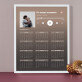Ihr Lied - Kalender im Rahmen