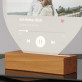 Unser lied spotify - Druck auf Acrylglas Herz led