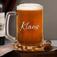 Dein Name elegant - Set aus Becher und Weinglas
