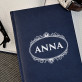 Ihr Name - Notizbuch A5 mit Aufdruck