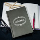 Ihr Name - Notizbuch A5 mit Aufdruck