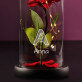 Dein Name - Ewige Rose Im Glas
