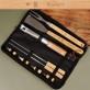 Ihr name - Grillbesteck in Tasche