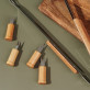 Ihr name - Grillbesteck in Tasche