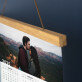 Ihr Foto - Poster-Kalender mit Holzleisten