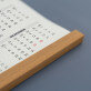 Ihr Foto - Poster-Kalender mit Holzleisten