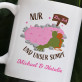 Nur du, ich und unser sumpf - Personalisierte Tasse