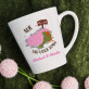 Nur du, ich und unser sumpf - Personalisierte Tasse