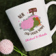 Nur du, ich und unser sumpf - Personalisierte Tasse