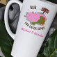 Nur du, ich und unser sumpf - Personalisierte Tasse