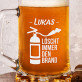 Löscht immer den Brand - personalisierter Bierkrug