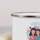 Liebste Schwester - emaillierter Becher