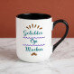 Geliebter opa - Ein Becher mit farbigem rand