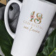 Geburtstag Blumen - personalisierte Tasse