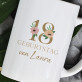 Geburtstag Blumen - personalisierte Tasse