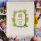 Geburtstag Farn - personalisiertes Fotoalbum