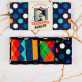 Geborener Angler - Happy Sock - Dots - Socken 4 Pack für Herren