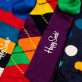 Geborener Angler - Happy Sock - Dots - Socken 4 Pack für Herren