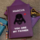 Vader Dad - Notizbuch A5 mit Aufdruck